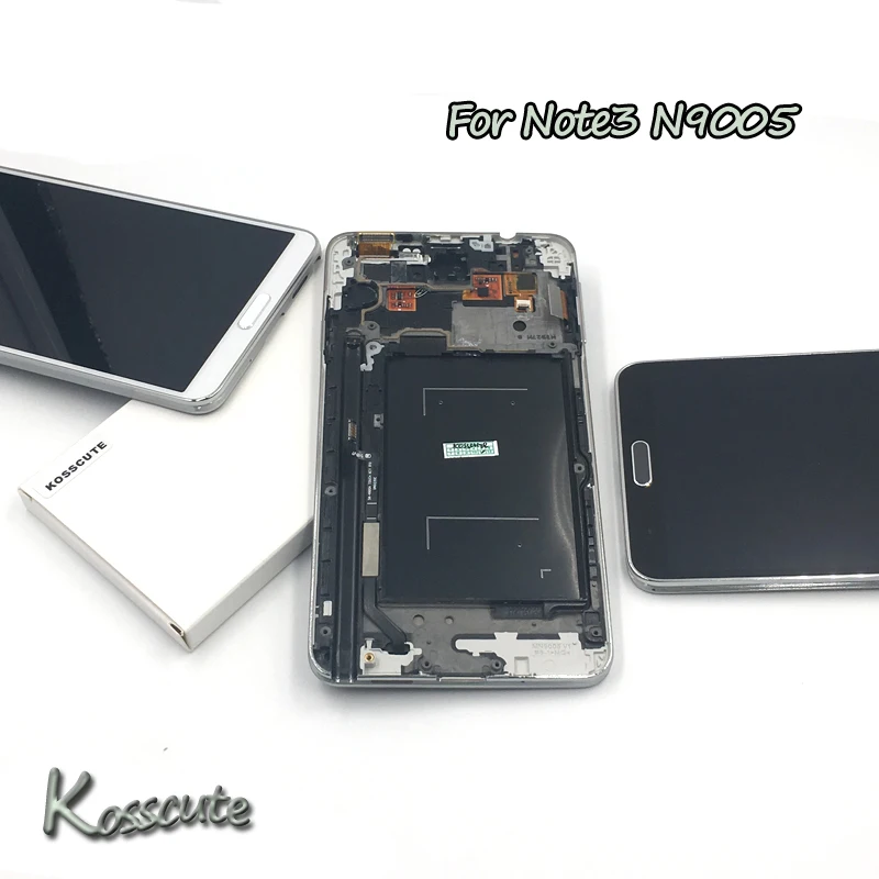 

N9005 LCD For Samsung Galaxy Note 3 Note3 N9005 LCD Display Touch Screen with Frame Digitizer Complete Repair Parts