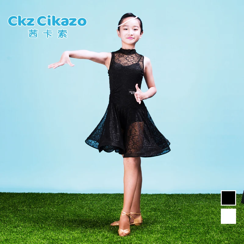 new children Latin dance clothing dress Leotard stage costumeslatin