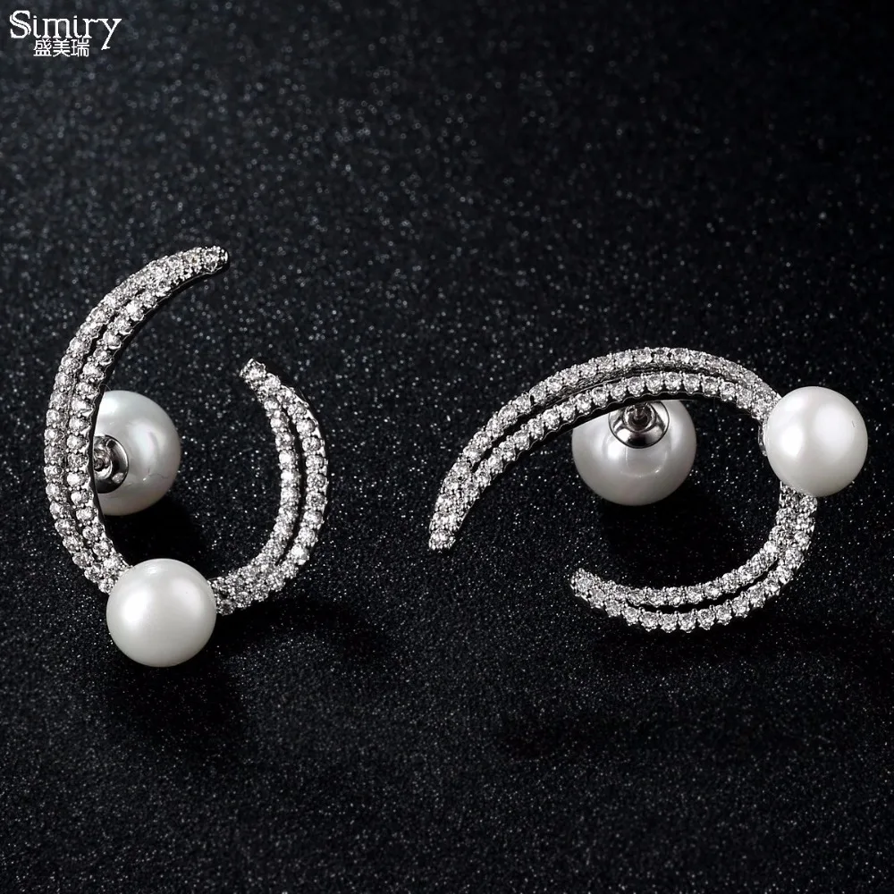 Glanzstücke München Plata De Ley 925 Circonita Pendientes : Glanzstücke München