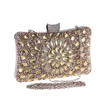 Luxury Women Rhinestone Finger Clutch Evening Bag Mini Bolsa Feminina Wedding Party Crystal Handbag Purse Designer Day Clutch women luxury rhinestone clutch evening handbag ladies crystal wedding purses dinner party bag fashion flower purse smyzh e0284