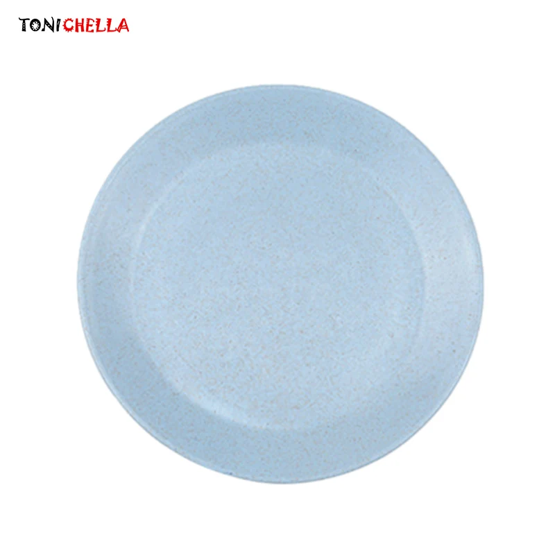 

Baby Feeding Plate Wheat Straw Tableware Children Food Container Infant Meals Tray Toddler Vegetable Fruits Bowl Dishes T0607