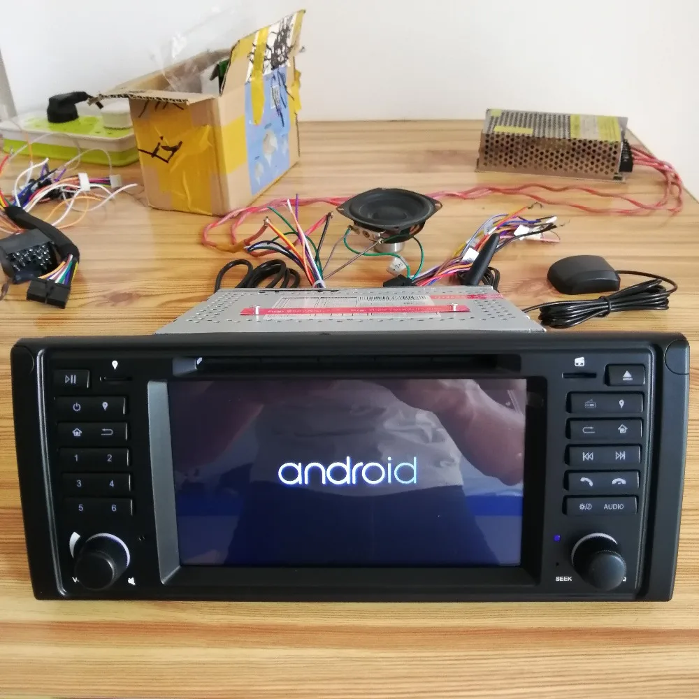 Clearance Newest Android 8.0 Octa Core 4G RAM 64G ROM GPS Navigation 7 " Car DVD Player for BMW E39 5er/M5 96-03 with Radio/Bluetooth/RDS 37