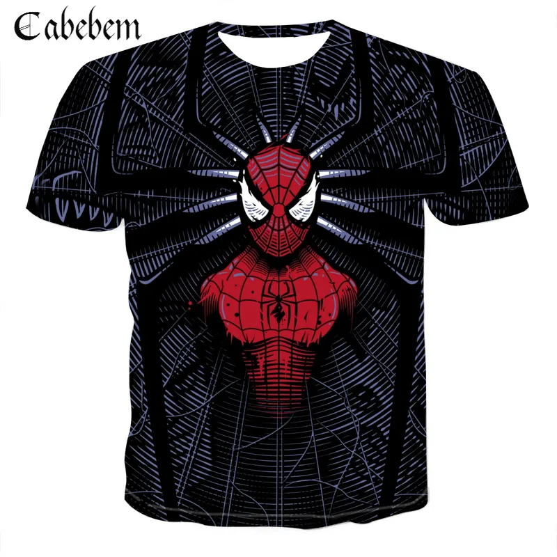 

Comic Marvel Avengers T Shirt Men Superhero Captain America Spider Men Iron Men Tshirt Summer Novelty Deadpool Tee Shirts