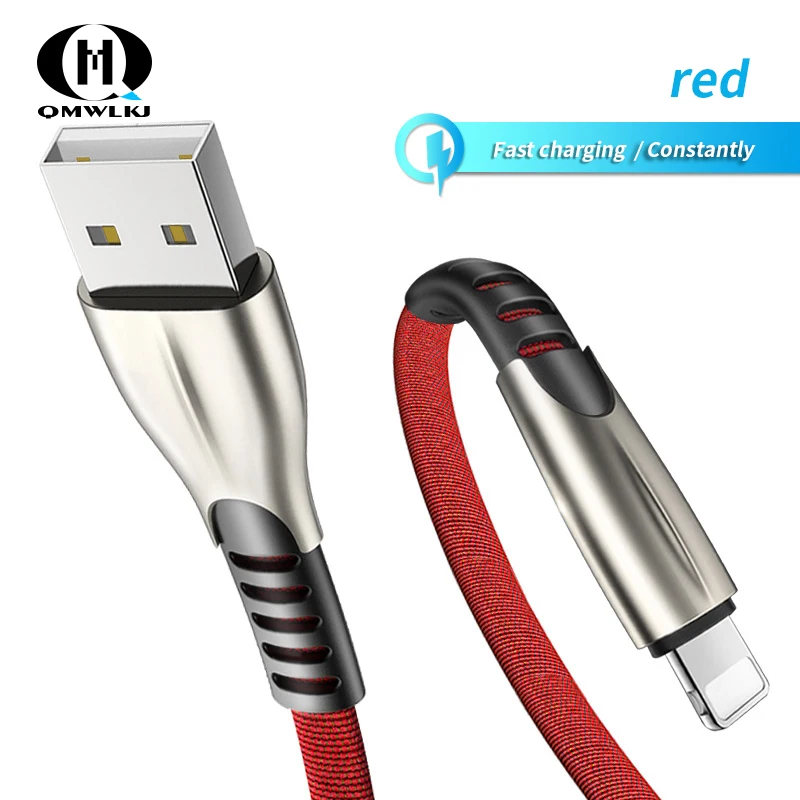 Кабель Micro USB 2.4A нейлоновый кабель для быстрой зарядки USB кабель для передачи данных type C кабель для синхронизации данных кабели для iPhone samsung Xiaomi Универсальный