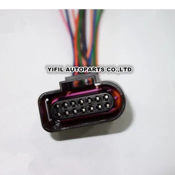

2/4/10pcs/lot 14 Pin/Way 1.5mm Female Transmission Valve Plug Connector With Pigtail For Volkswagen CC Audi 6X0973717