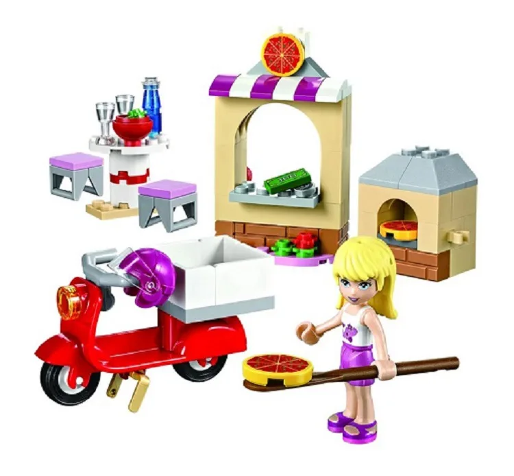 Bela 10535 90 pcs Amis Serie Stephanie pizza shop a Construire Sur Le Terrain Blocs Briques Jouets Pour Enfants 41092 | Игрушки и хобби