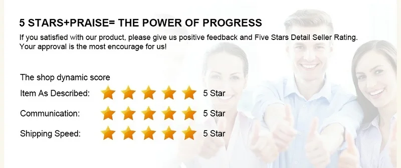 5 star progress