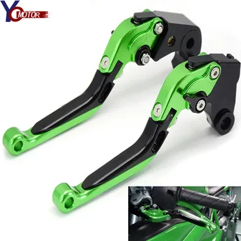 

ZX6R Motorcycle Adjustable Folding Brake Clutch Levers Brake Handle For KAWASAKI ZX6R ZX-6R ZX 6R ZX636R ZX6RR 2000-2004