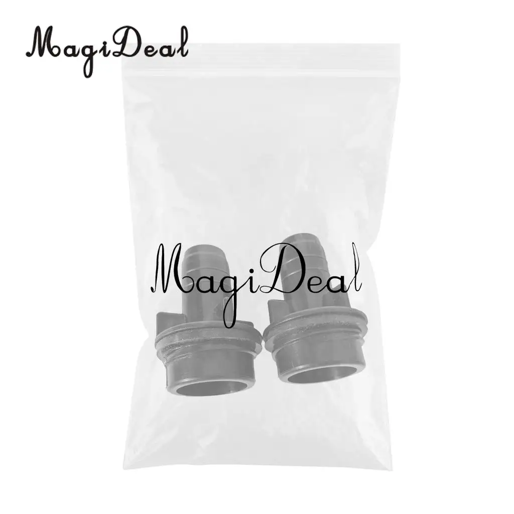 MagiDeal 2 Pieces Nylon Inflatable Boat Valve Adapter Canoe Foot Pump Hose Connector