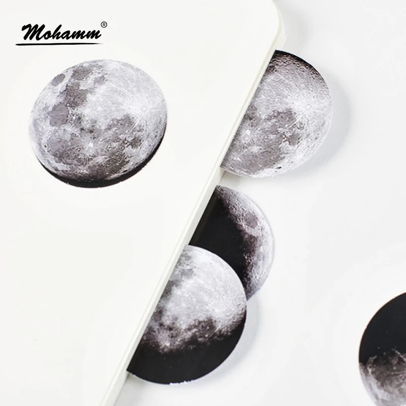 45 шт./кор. милый творческий Луна мини Бумага Стикеры украшения Diy Ablum дневник в стиле Скрапбукинг этикетка Стикеры канцелярские принадлежности для школьных принадлежностей