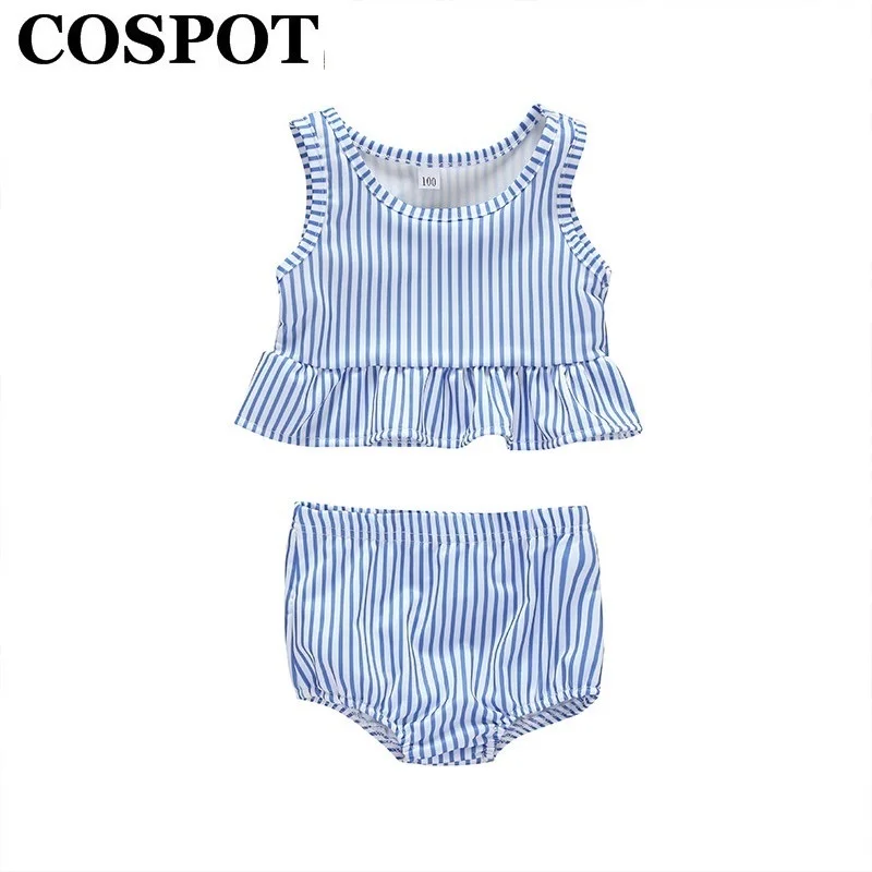 COSPOT женский купальный костюм для новорожденных комплект из 2 предметов шорты и