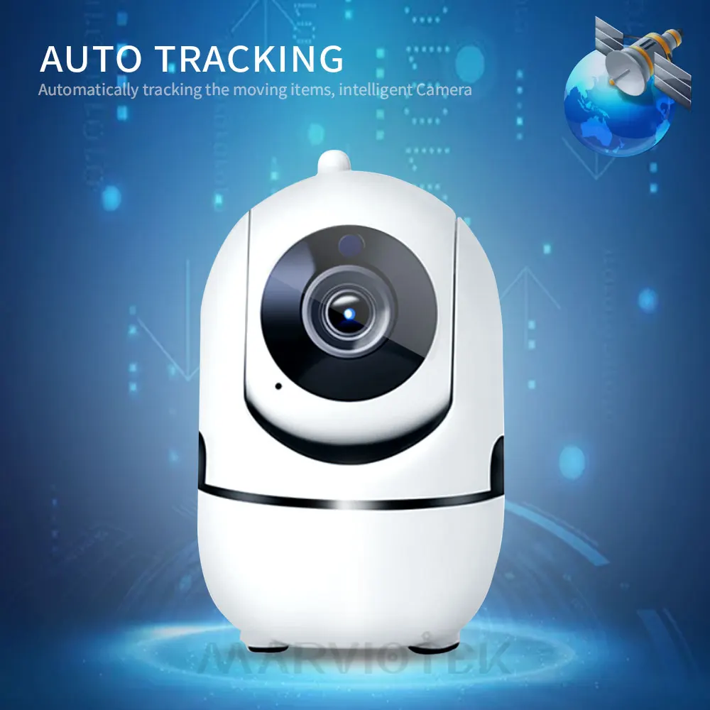  1080P Wireless IP Camera Wifi Intelligent Auto Tracking Human Home Security Network CCTV Camera Mot - 32983526645