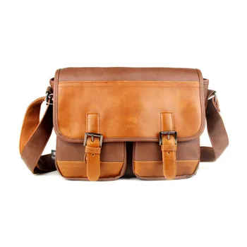 

Three-box Brand Men Messenger Shoulder Bags Satchel Sling Handbag Casual Vintage PU Leather Business Male Crossbody Bags 8034