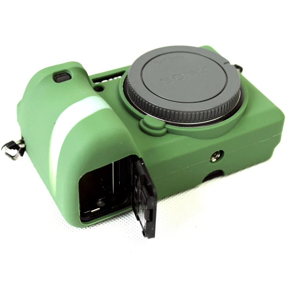 

Soft Silicone Rubber Camera Protective Body Cover Case Skin For SONY Alpha A6500 ILCE-6500 Leather Camera Bag Lens Bag Neoprene