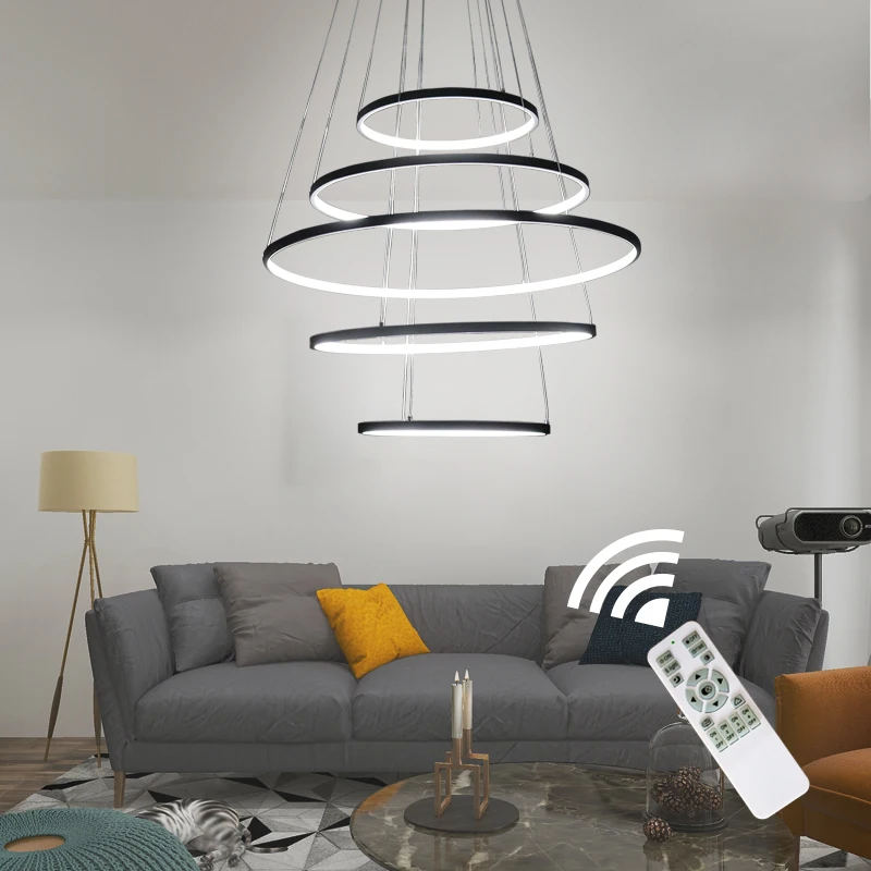 

40cm 60cm 80cm Modern Led Ceiling Lights For Living Room Acrylic Stainless Ceiling Lamp Lustre Lamparas De Techo Bar Home Li