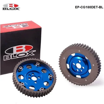 

2pcs Adjustable Cam Gear Alloy Timing Gear For Nissan CA18DE(T) CA18DE Engine Inlet and Exhaust Cam Pullys Gears EP-CG180DET-BL