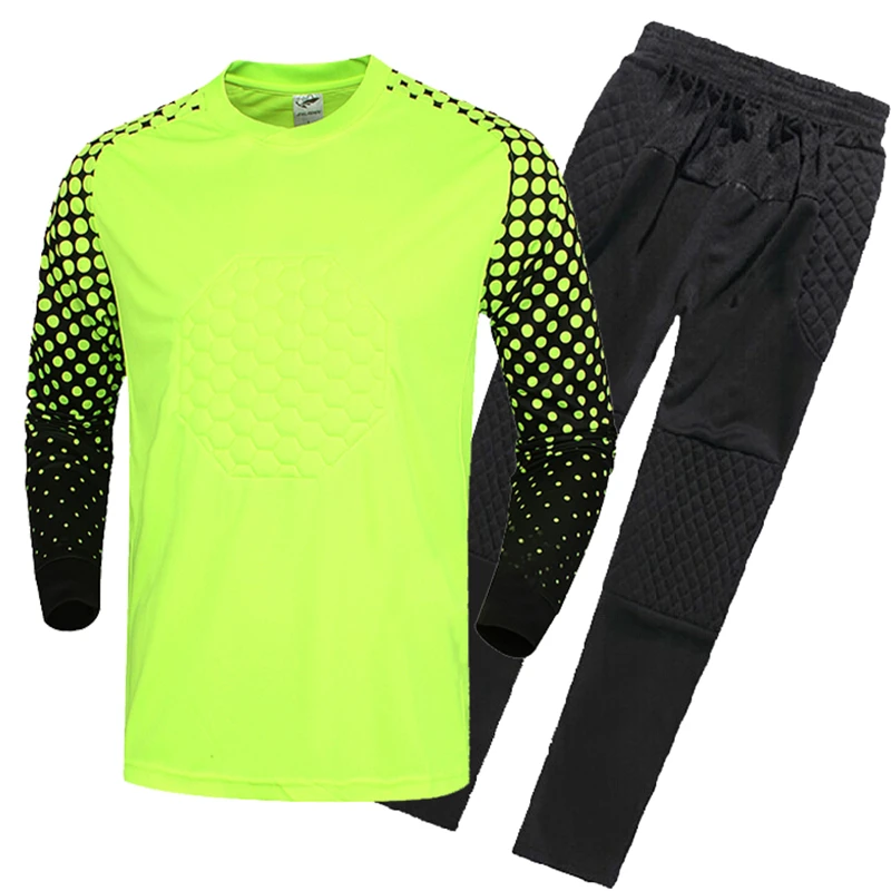 2017 New Football Jerseys Goalkeeper Clothing Uniforms Mesh Breathable