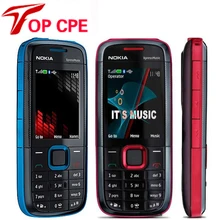 Original nokia 5130 xpressmusic (90% novo) desbloqueado bluetooth fm inglês russo teclado árabe hebraico usado telefone celular