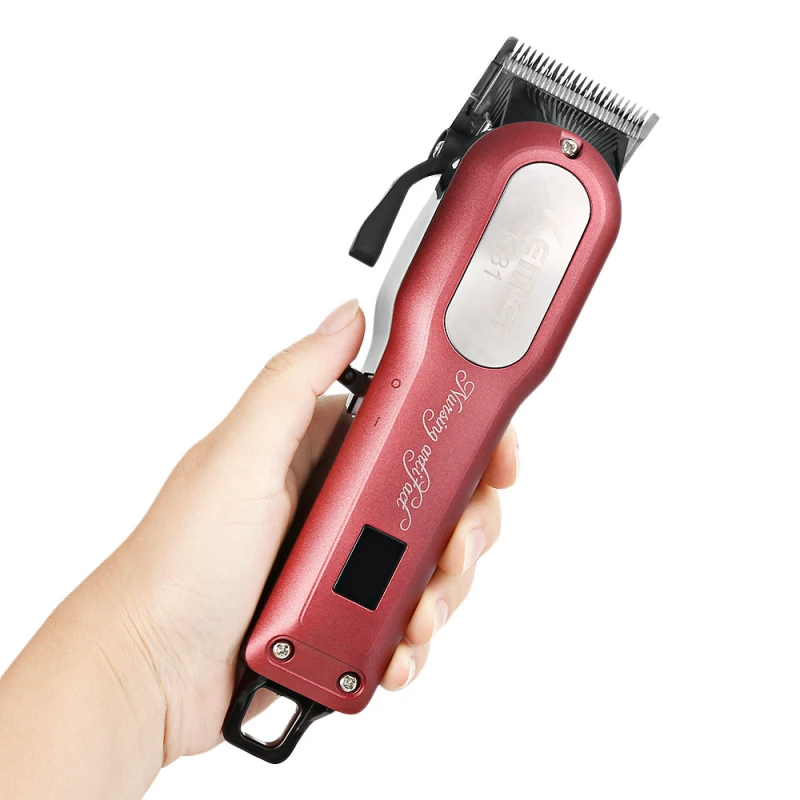  Professional Electric Clippers Cordless Hair Cutter Rechargeable Cutting Machine Strong Power Hair 