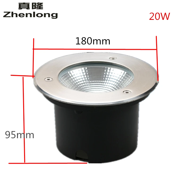 Conduziu a Luz do Jardim à Prova Dwaterproof Ip67 ao ar Água Subterrâneo Livre Enterrado Jardim Caminho Ponto Recessed Inground Iluminação 10 w 20 30 50 Cob 8 enterrado jardim caminho ponto recessed inground iluminação 10 w 20 30 50 w cob