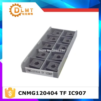 

10pcs carbide insert CNMG120404 TF IC907 CNC Turning carbide inserts new