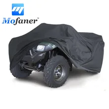 Mofaner Black Universal M/XL 190T Waterproof Quad ATV Cover Vehicle Scooter Motorbike Cover