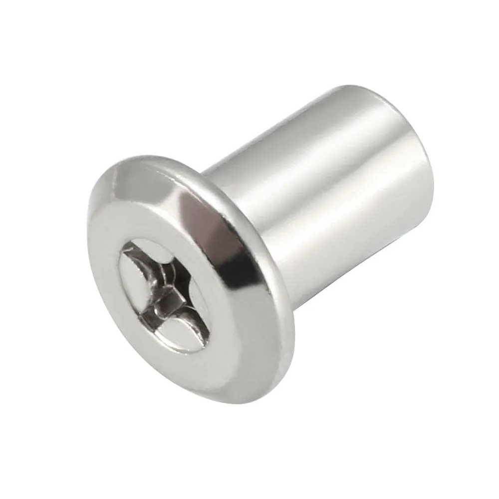 Uxcell Горячие 30 шт./лот M6x12mm мебельные фитинги заклепки Phillips Шестигранная головка