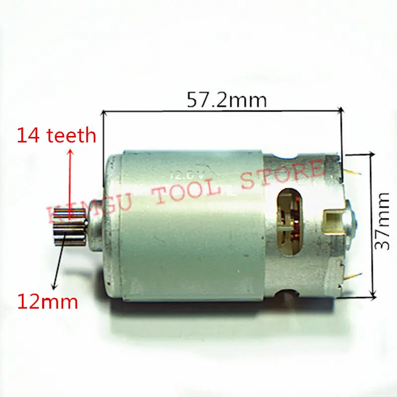 14 Teeth Replacement Motor DC 14.4V For BOSCH GSR14.4-2 Cordless Drill Driver Batt-Oper Screwdriver electrical Power tools