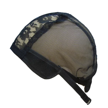 

Making Wigs Hair adjustable Straps Stretch Weaving color black Stretchy Net Mesh Ladies Elastic hairnets Full size 1pieces/lot