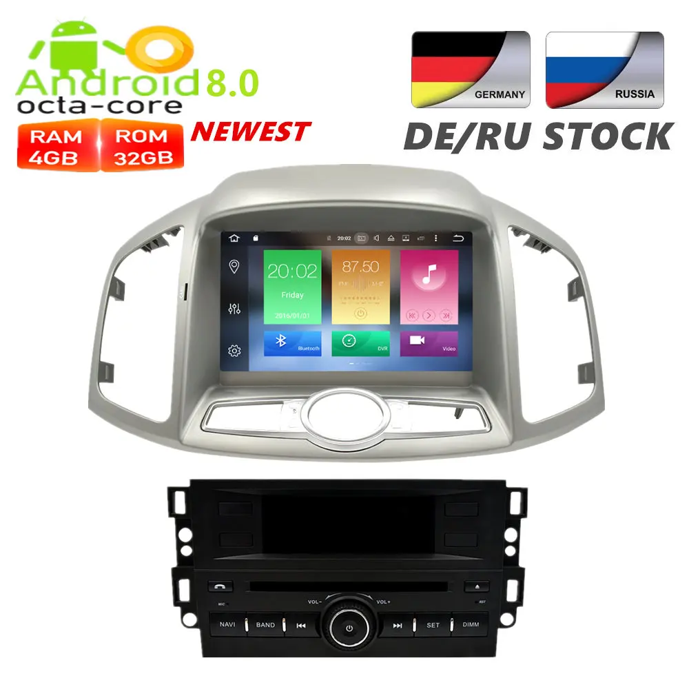 

Android 9.0 Car Radio DVD GPS Navigation Multimedia Player For Chevrolet Captiva Epica 2012-2015 Auto Audio WIFI Video Stereo