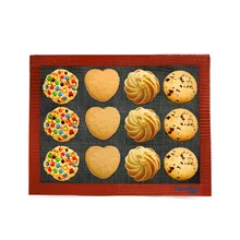 400*300*0,7 мм или 15,75*11,81 дюймов антисиликоновый клейкий коврик для выпечки хлеба