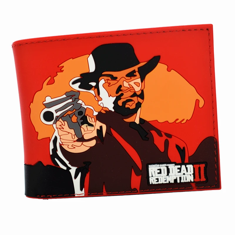 Новинка игровой кошелек Red Dead Redemption 2 мужские короткие бумажники для монет | Багаж
