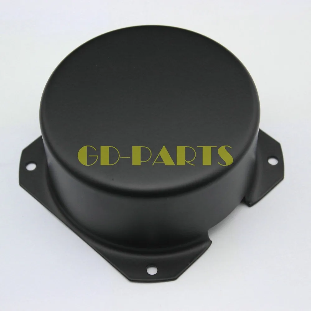 1PC 80x40 Round Black Iron Transformer Cover Case Enclosure For Vintage Tube Amplifier DIYin