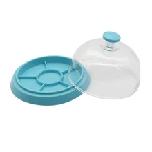 Neww 6 слотов инструмент для ремонта часов пылезащитный чехол лоток с крышкой Часовщик ювелирные изделия защитный чехол