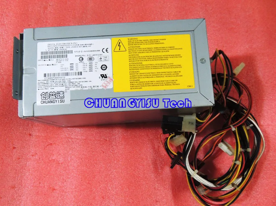 CHUANGYISU для ML150 G5 650 W Питание, 461512-001 459558-001 TDPS-650BB B, хорошо работать