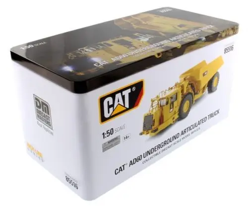 Литая под давлением игрушка модель DM 1:50 Масштаб гусеница кошка AD60 сочлененный подземный грузовой автотранспорт 85516 для мальчика подарок, коллекция