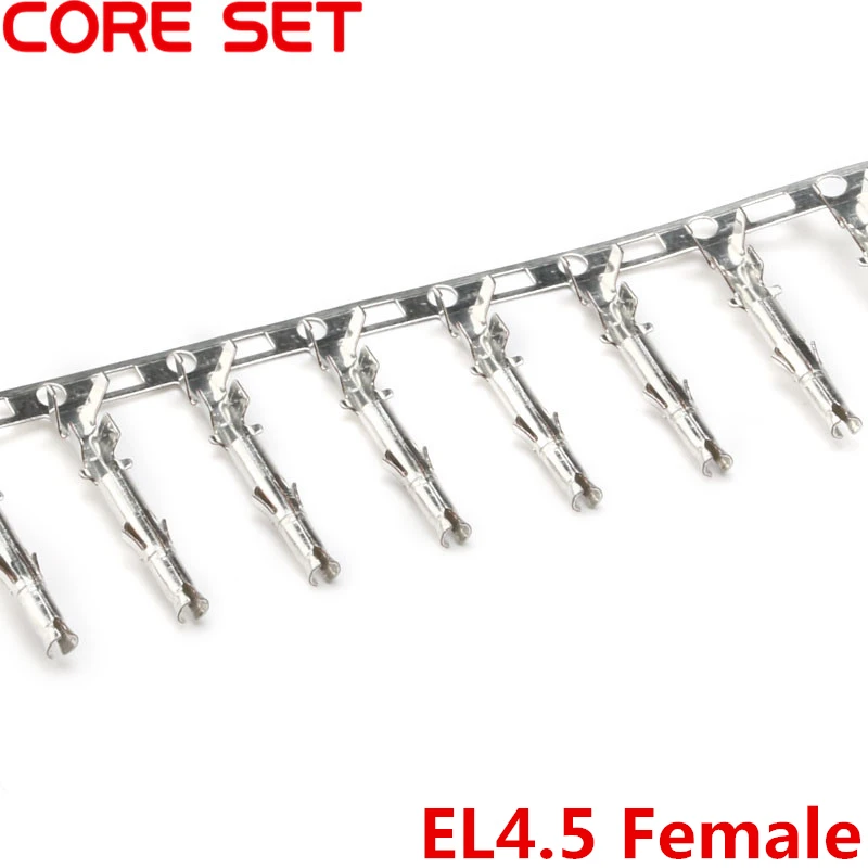 Conector tamiya pequeno 100 mbps, conector el4.5 passo 4.5mm fêmea, terminal mini tamiya