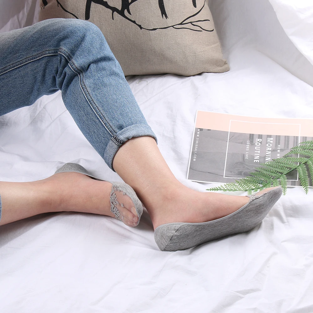 Women Breathable Sheer Mesh Rhinestone Stocking Transparent Silk Ankle Socks New