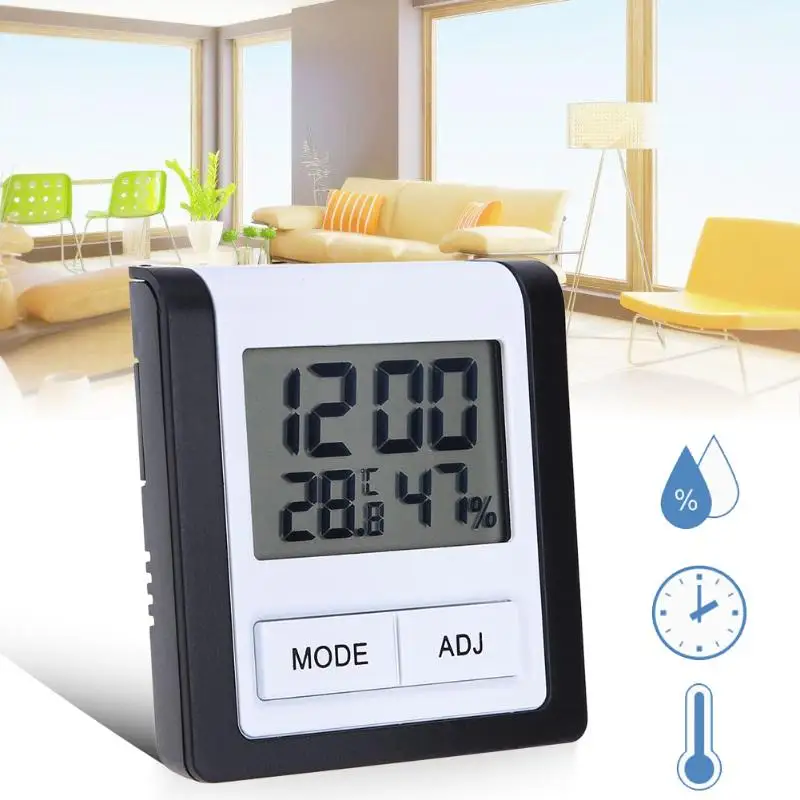 Multi Function Digital Temperature Humidity Meter Electronic