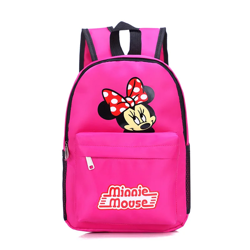 Disney Принцесса Микки Маус мальчик девочка сумка для школьников школьный водонепроницаемый детский рюкзак мультфильм Дети Минни сумка на плечо