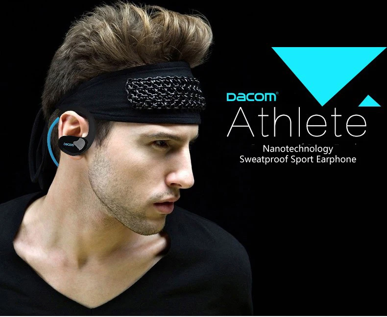 Оригинальные спортивные наушники Dacom G05 Athlete Bluetooth, Беспроводные спортивные наушники, стерео музыкальные наушники Fone De Ouvido с микрофонами