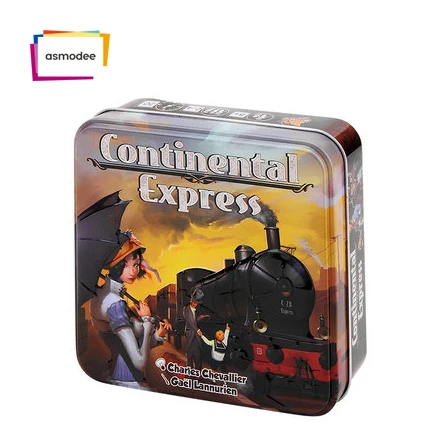 

Intercontinental train ASMODEE entertainment family party children adult strategy card board game continental experss