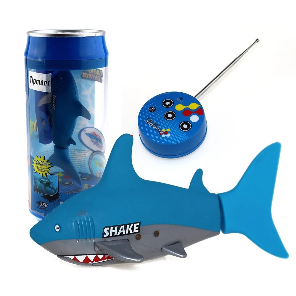 

RC Submarine Radio Simulation Shark Infrared Remote Control Mini ELectric Nemo Fish Summer Swimming Water Toy Boat Ship Kid Gift