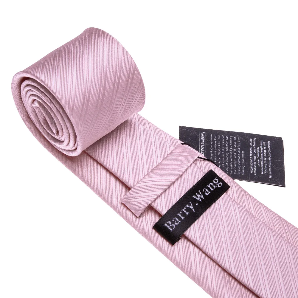 Горячая Свадебный кармашек квадратные Розовые однотонные галстуки для мужчин костюм Gravatas Corbatas 8,5 см галстук мужской носовой платок аксессуар