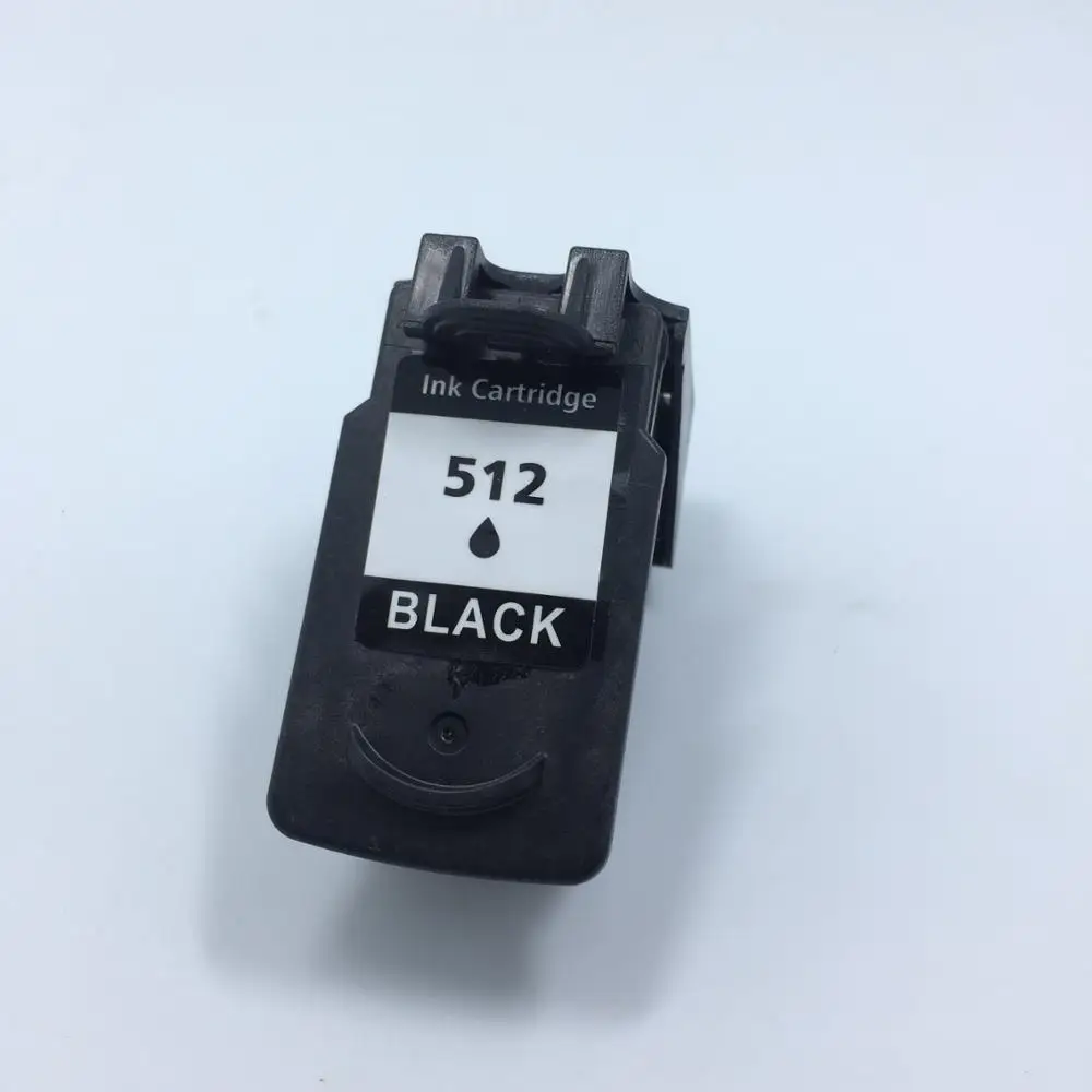 YOTAT 1pcs Black ink cartridge PG512 PG 512XL for Canon Pixma IP2700 MP270 MP280 MP480 MP490