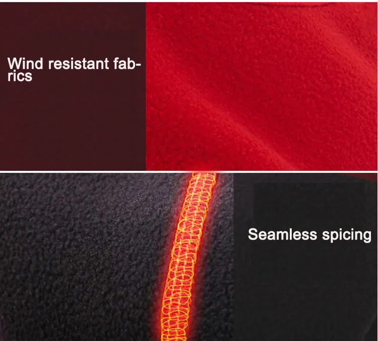 Outdoor Sports Ear Protection Half Face Winter Keep Warm Velcro Mask Ski Motorcycle Bike Cold Protection Face Mask Multicolor 4