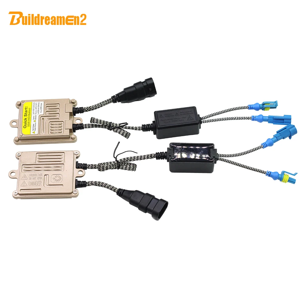 Buildreamen2 AC HID Xenon Ballast 55W 12V Silm Digital Block Ignition Ballast For Car Xenon Bulb H1 H3 H4 H7 9005 9006 9007 H13 Buildreamen2 AC HID Xenon Ballast 55W 12V Silm Digital Block Ignition Ballast For Car Xenon Bulb H1 H3 H4 H7 9005 9006 9007 H13