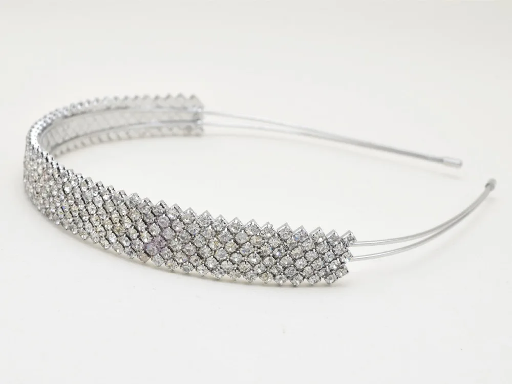 Diarios de noiva Tiaras e Coroas de Strass Casamento Acessorios Para o Cabelo Hairbands Headbands Cabelo De Noiva Jóia Do Cabelo Do Casamento (2)