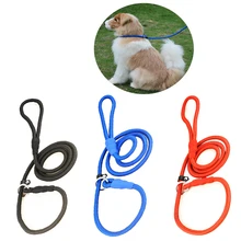 High Quality Nylon Adjustable Training Lead Pet Dog Leash Dog Strap Rope Traction Dog Harness Collar