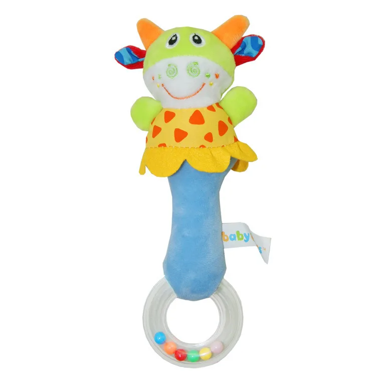 Animales de peluche mano campanas bebé juguetes bebé Rattle Ring Bell juguete bebé recién nacido muñeca educativa temprana regalos educativos Animales de peluche mano campanas bebé juguetes bebé Rattle Ring Bell juguete bebé recién nacido muñeca educativa temprana regalos educativos